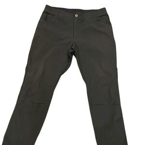 KUHL Green Chinos with Straight Leg and Textured Fabric